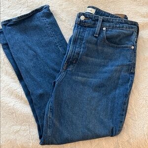 Madewell Perfect Vintage Straight Leg - Curvy 32